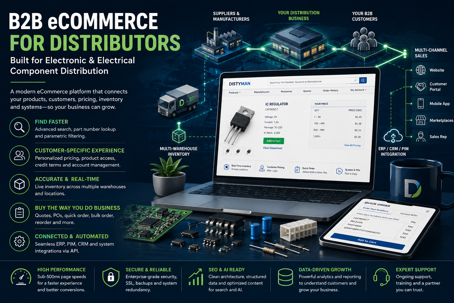 B2B eCommerce for Distributors and Wholesalers